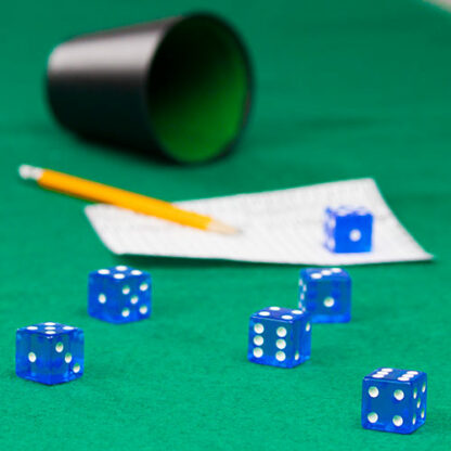 Red 19mm Casino Style Dice - Image 4