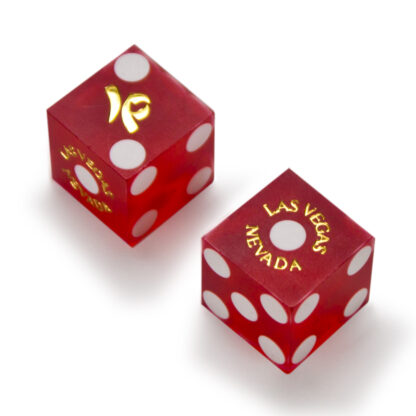 Pair (2) of Imperial Palace 19 MM Official Casino Dice - Image 2