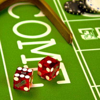 Pair (2) of 19mm Casino Dice Used at Boulder Station - Image 3