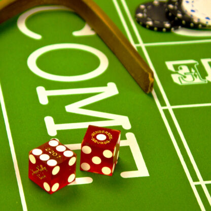 Pair (2) of 19mm Dice Used at the Green Valley Ranch Casino - Image 3