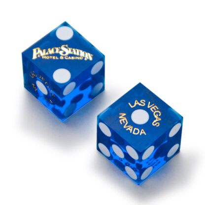 Pair (2) of 19mm Dice Used at the Palace Station Casino - Image 2