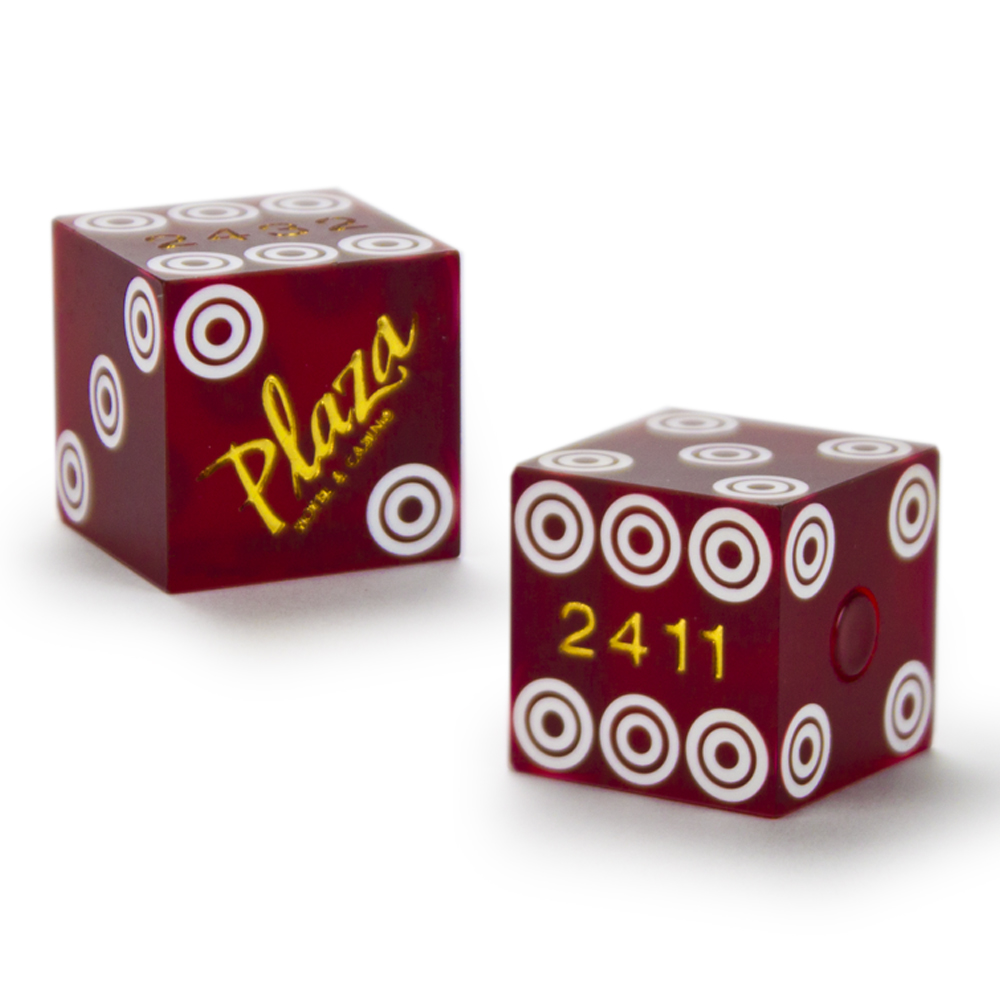 2 of 19mm Dice Used at the Palace Station Casino Pair