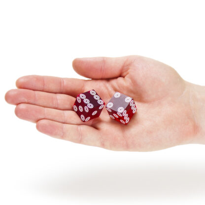 Pair (2) of Palms 19 MM Official Casino Dice - Image 5