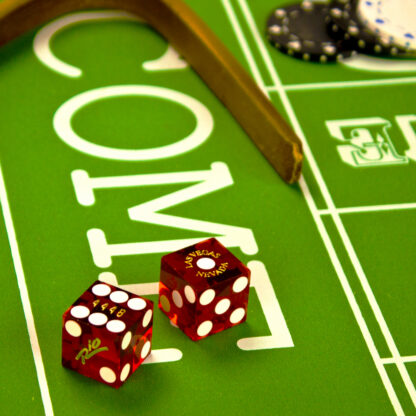 Pair (2) of Official 19mm Dice Used at the Rio Casino - Image 4