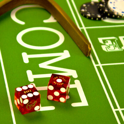 Pair (2) of Official 19mm Casino Dice Used at The Max Casino - Image 3