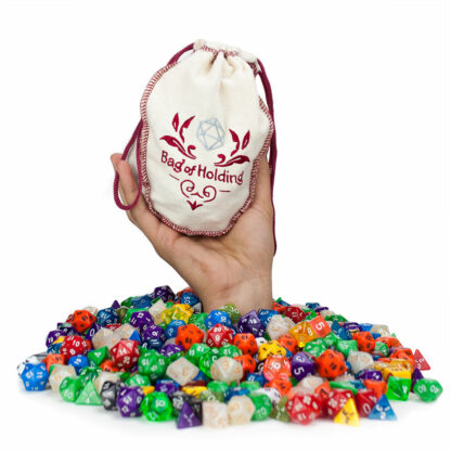 Bag of Holding: 140 Polyhedral Dice in 20 Complete Sets - Image 4
