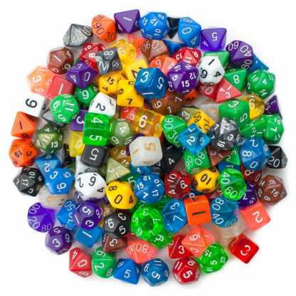 Bag of Holding: 140 Polyhedral Dice in 20 Complete Sets - Image 7