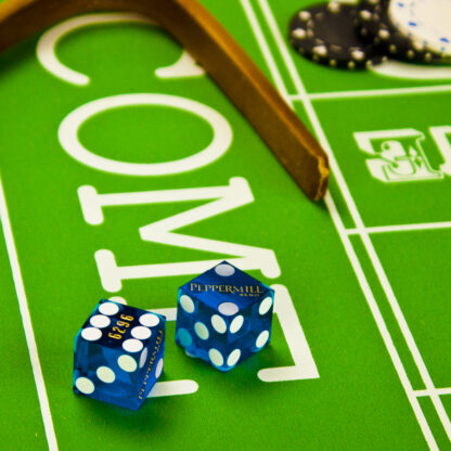 Pair (2) of Peppermill 19 MM Official Casino Dice - Image 3