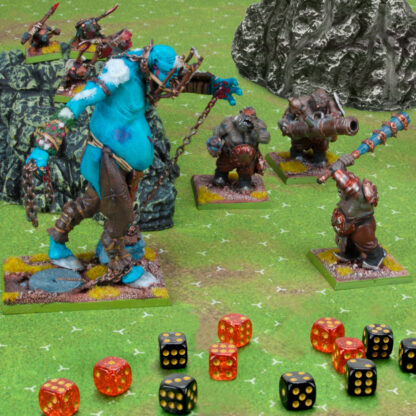 Set of 40 12mm War Dice, Blood & Oil - Image 4