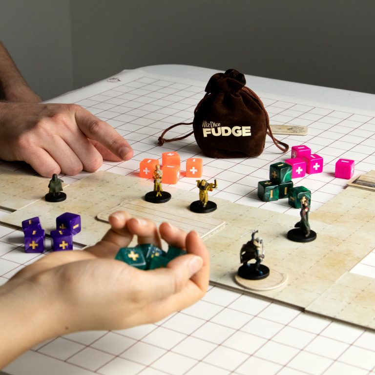 Fudge Dice GM Starter Set, Mystical Whizz Dice