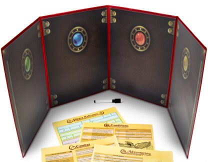 The Master's Tome Customizable DM Screen, Red - Image 7