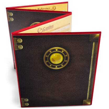 The Master's Tome Customizable DM Screen, Red