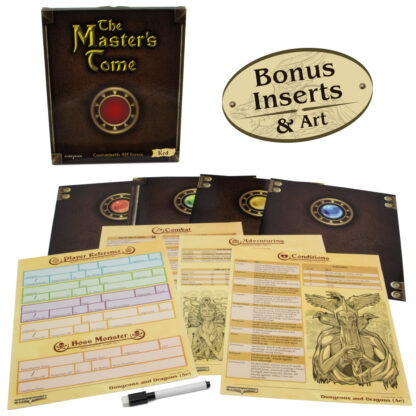 The Master's Tome Customizable DM Screen, Green - Image 6