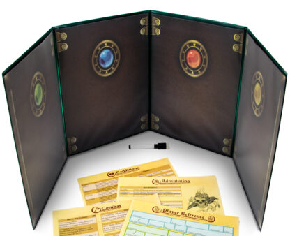 The Master's Tome Customizable DM Screen, Green - Image 7