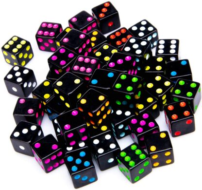 Blackout 16mm Casino Style Dice - Image 2