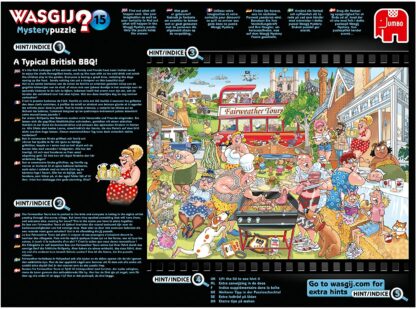 Wasgij Destiny Mystery 15 A Typical British BBQ Jigsaw 1000 Piece Jigsaw - Image 2