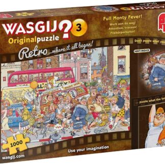 Wasgij 19167 Retro Original 3-Full Monty Fever 1000 Piece Jigsaw