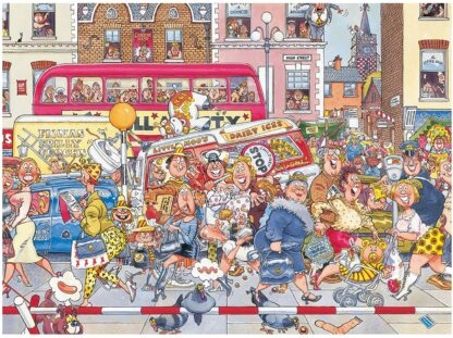 Wasgij 19167 Retro Original 3-Full Monty Fever 1000 Piece Jigsaw - Image 3