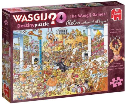 Wasgij Destiny 4, The Wasgij Games 1000 Piece Jigsaw