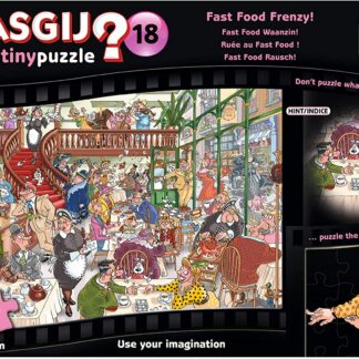 Wasgij Destiny 18-Fast Food Frenzy 1000 Piece Jigsaw