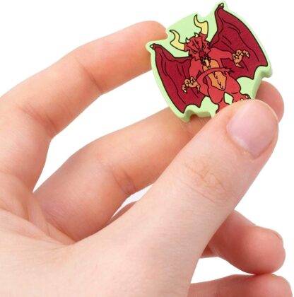 IMG Meeples of Menace Wooden Game Pieces - Set of 30 Assorted Meeple Characters! - Image 3