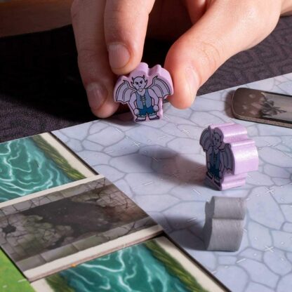 IMG Meeples of Menace Wooden Game Pieces - Set of 30 Assorted Meeple Characters! - Image 4