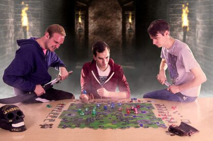 Dice Wars: Heroes of Polyhedra | Tabletop Fantasy Strategy Game | Giant Dice and Infinite Replay Value - Image 5