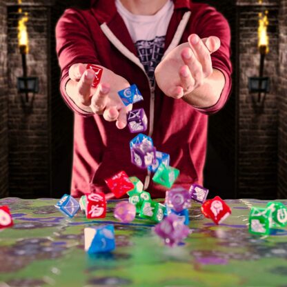 Dice Wars: Heroes of Polyhedra | Tabletop Fantasy Strategy Game | Giant Dice and Infinite Replay Value - Image 4