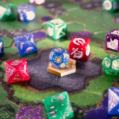 Dice Wars: Heroes of Polyhedra | Tabletop Fantasy Strategy Game | Giant Dice and Infinite Replay Value - Image 2
