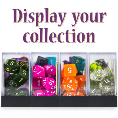 Set Of 7 Polyhedral Dice, Forge Embers - Image 4