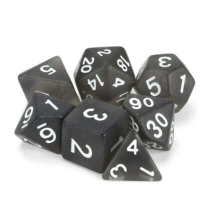 Set Of 7 Polyhedral Dice, Penumbra - Image 2
