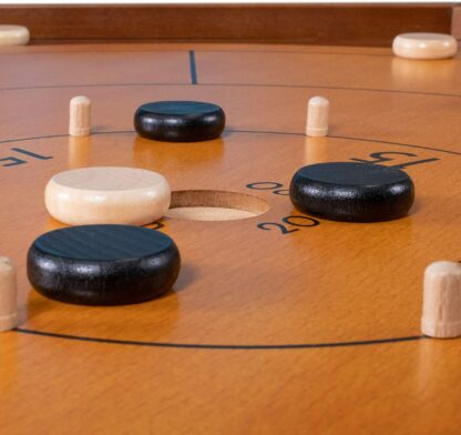 Crokinole and Checkers 27-Inch - Image 3