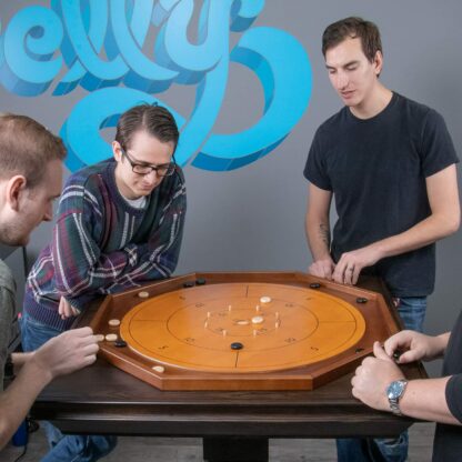 Crokinole and Checkers 27-Inch - Image 5