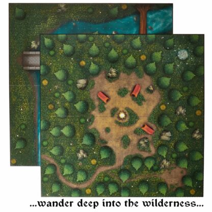 The Master's Atlas: Adventures, 4-Pack Reversible Game Boards + Necromancer's Tower Story Guide - Image 4