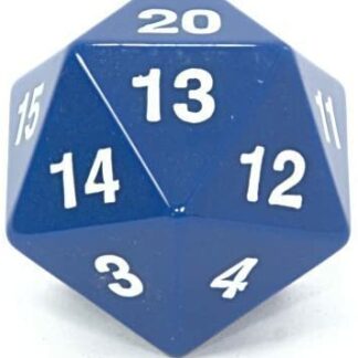 55 mm Countdown D20 Dice (Blue)