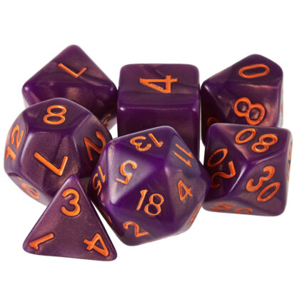 Witching Hour Complete Set Of 7 Premium Polyhedral Dice In Display Box - Image 2
