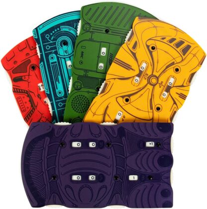 5-Pack Sci-Fi Pocket Health Trackers
