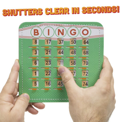 EZ Clear Shutter Bingo Cards, Pack Of 25 - Image 5