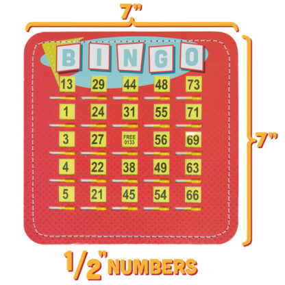 EZ Clear Shutter Bingo Cards, Pack Of 25 - Image 6