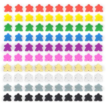 100 Assorted Meeples - Image 6