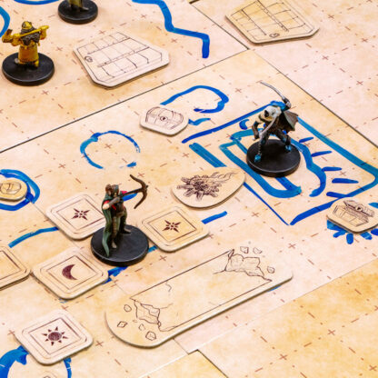The Master's Atlas Worldbuilding Tiles, Blank/Parchment - Image 6