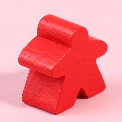 100PCS Wooden Meeples 16mm Spares Extras - Image 2