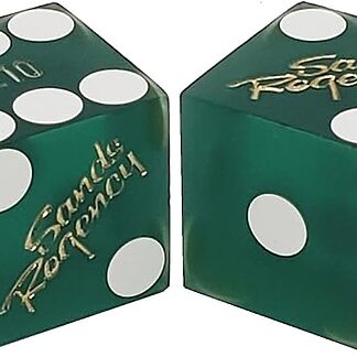 Pair (2) of Sands Regency 19 MM Official Casino Dice