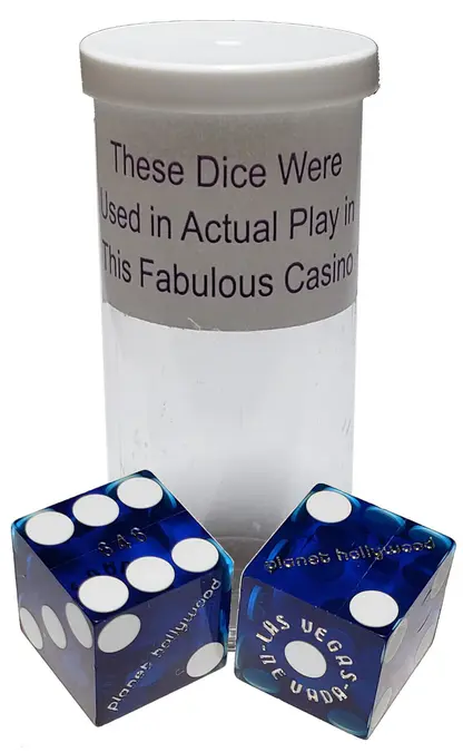 Pair (2) of Planet Hollywood 19 MM Official Casino Dice - Image 2